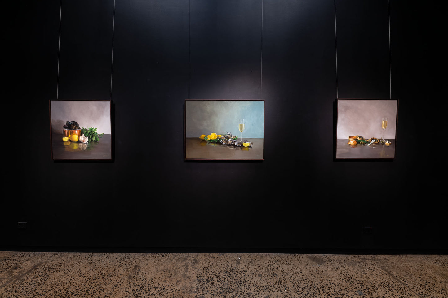 Llael McDonald "Caviar and champagne"
