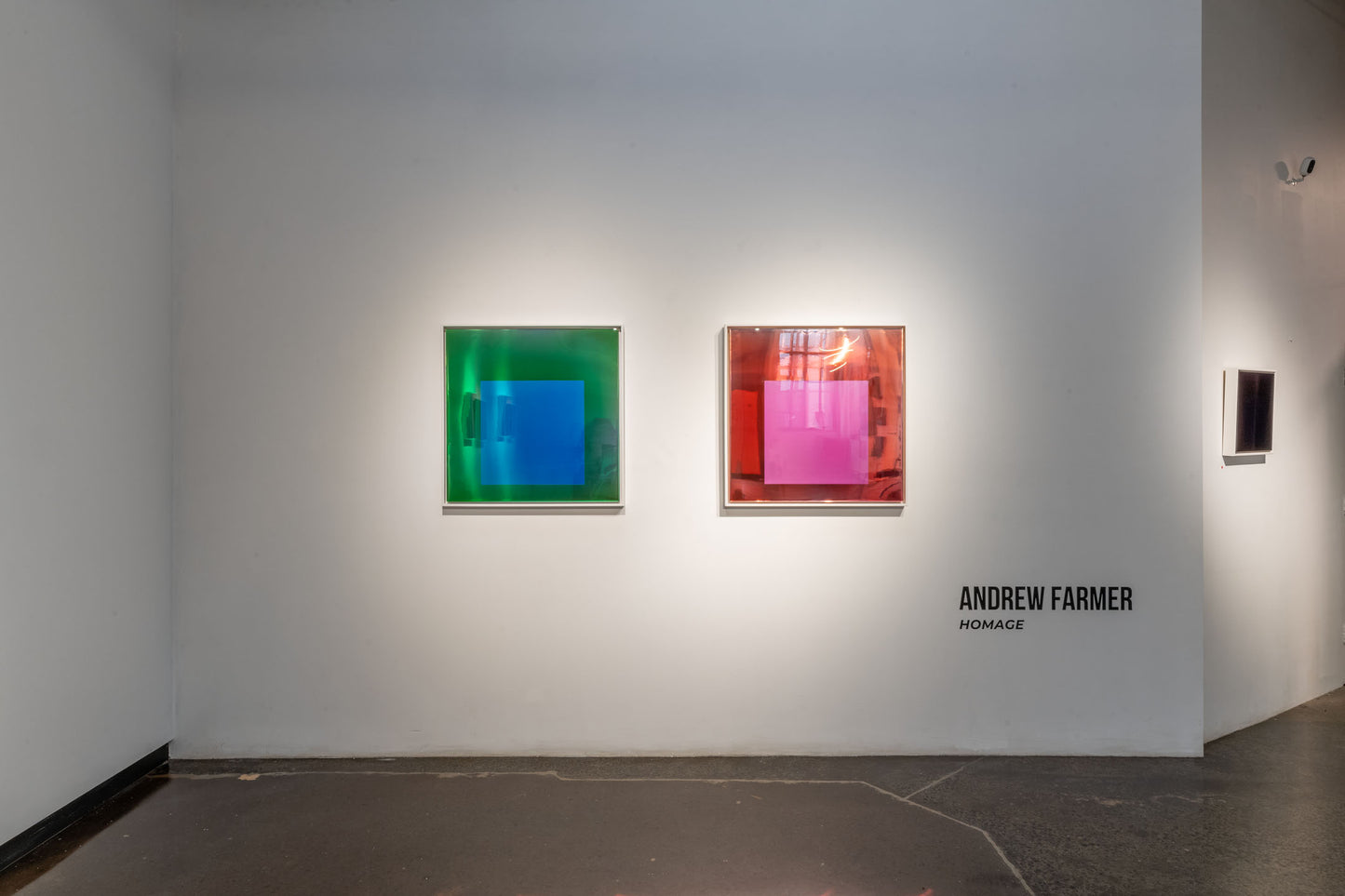Andrew Farmer - HOMAGE: ORANGE & PINK