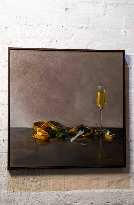 Llael McDonald "Caviar and champagne"