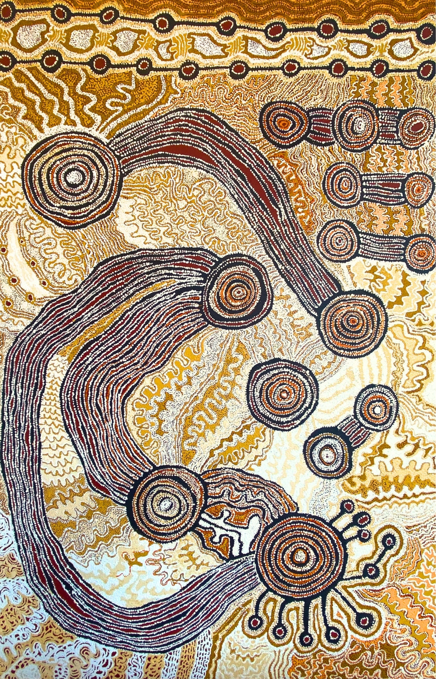 Leah Brady - Wanampi Tjukurpa/Piltati, 2023