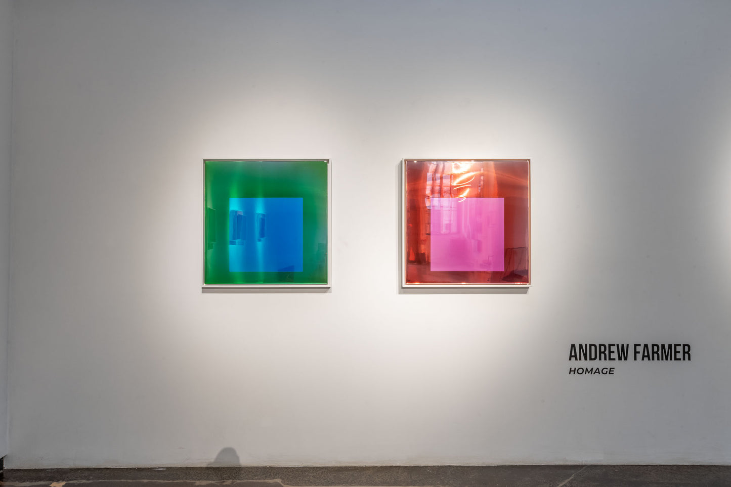 Andrew Farmer - HOMAGE: ORANGE & PINK