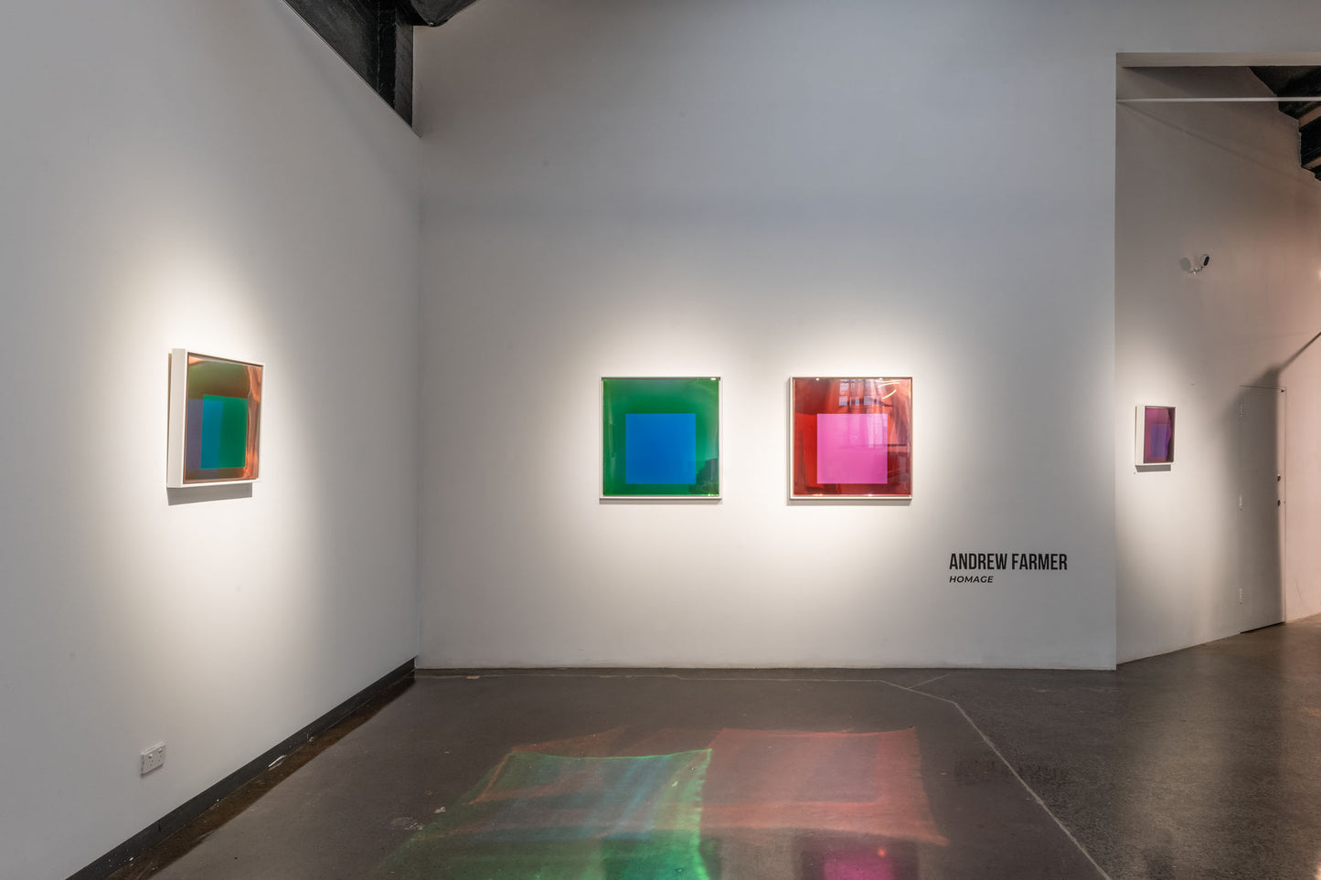 Andrew Farmer - HOMAGE: GREEN & BLUE