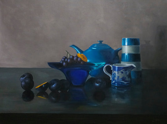 Llael McDonald  "Blue China"