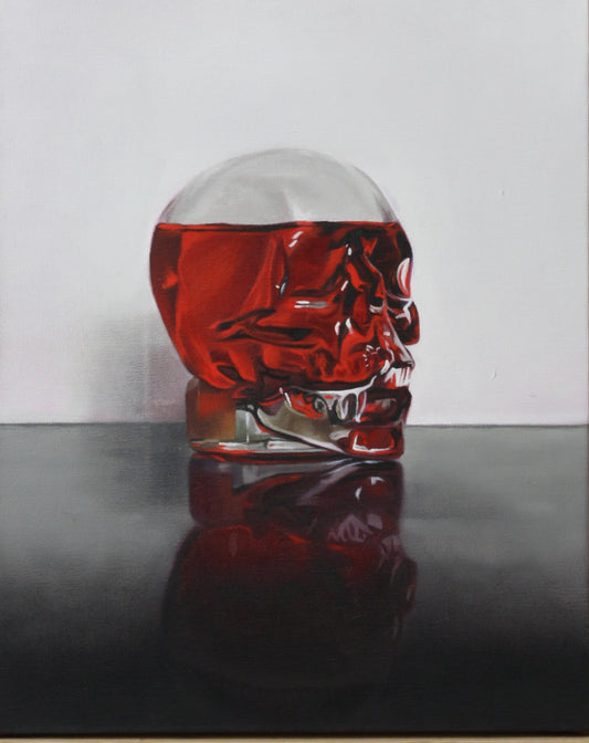 PETER TANKEY - Small Glass Skull