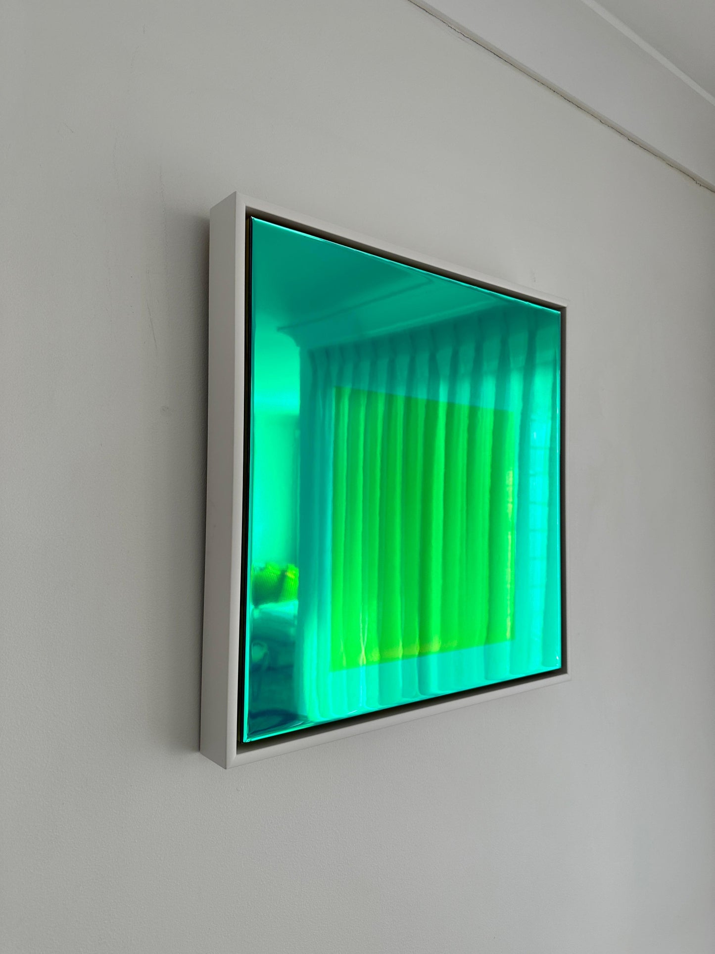 Andrew Farmer - HOMAGE: Turquoise & Lime