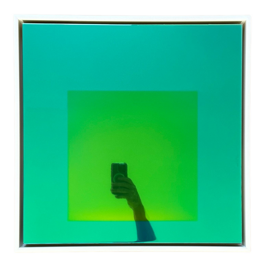 Andrew Farmer - HOMAGE: Turquoise & Lime