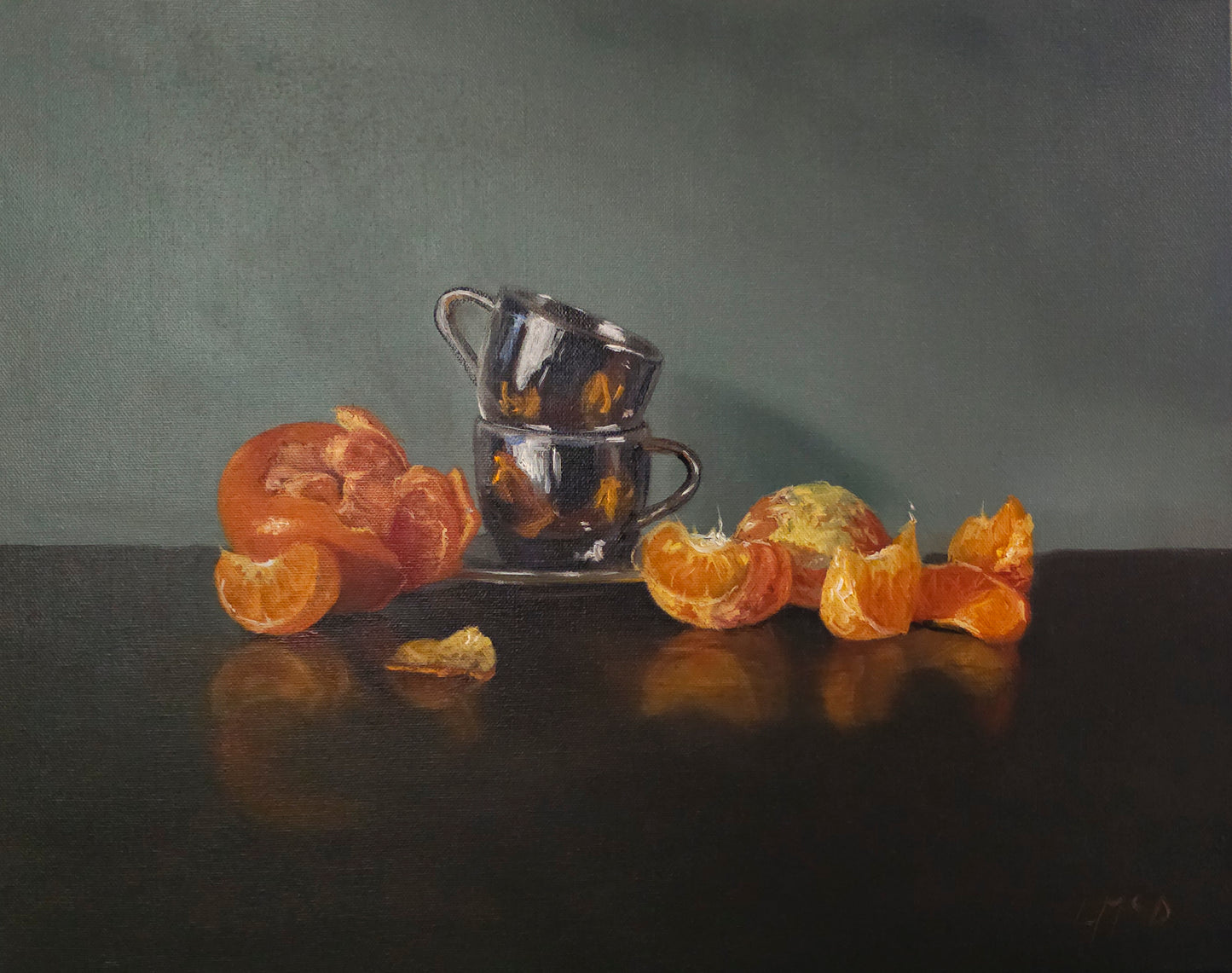 Llael McDonald  "Espresso and Mandarines I"