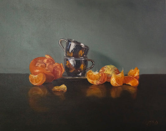 Llael McDonald  "Espresso and Mandarines I"