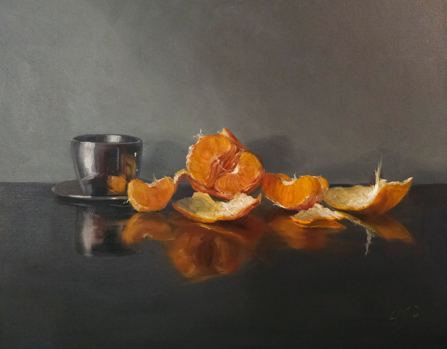 Llael McDonald  "Espresso and Mandarines II"